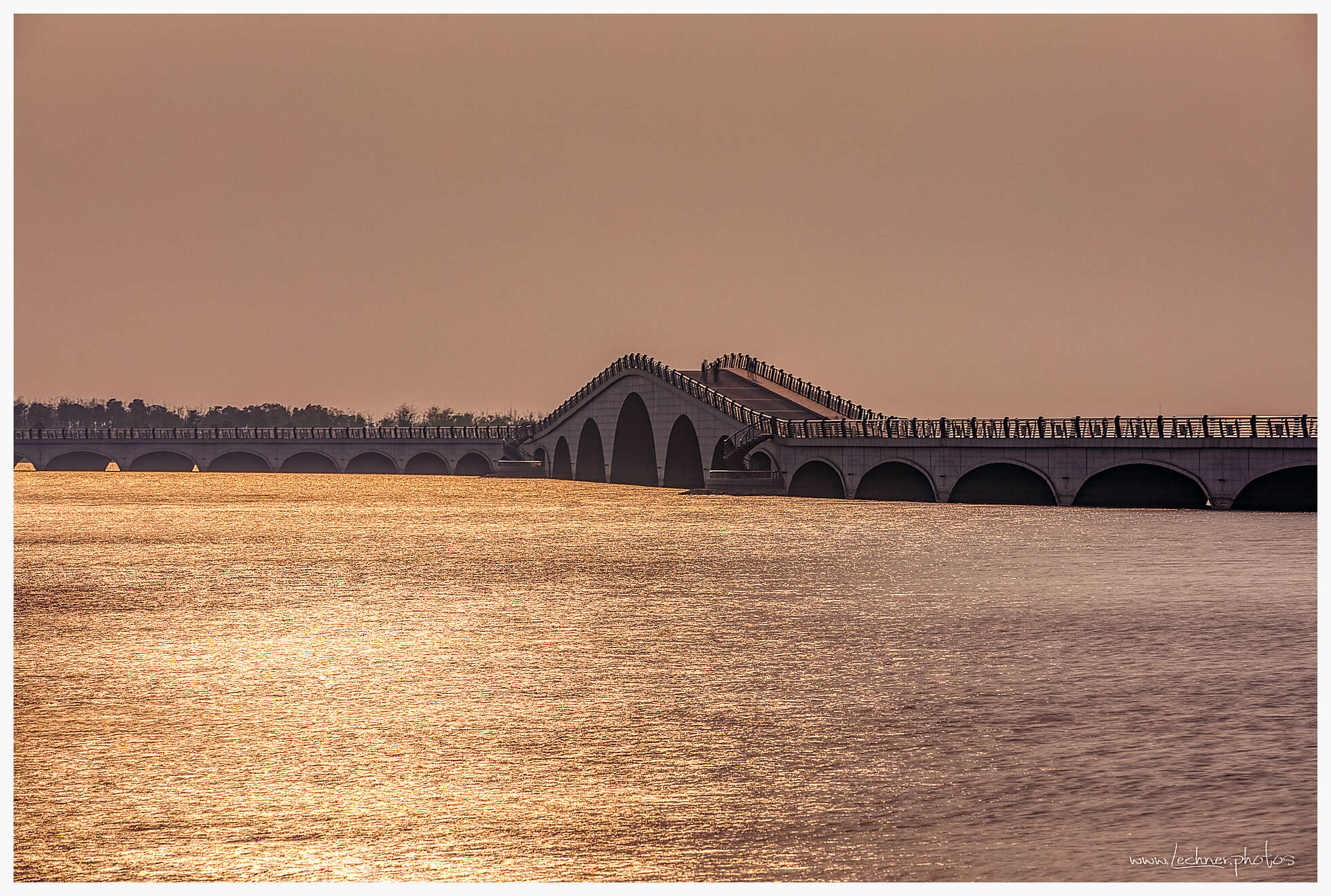Bridge at Dianshan Lake