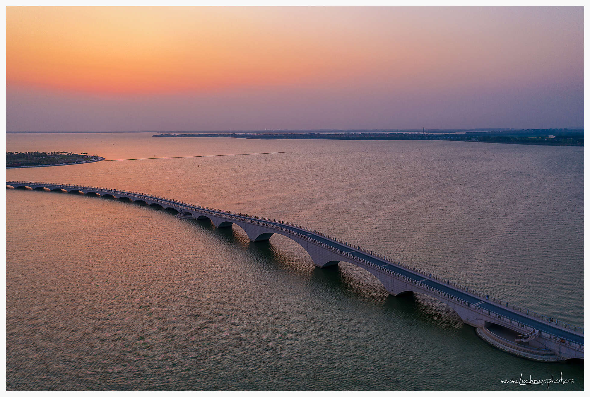 Bridge at Dianshan Lake