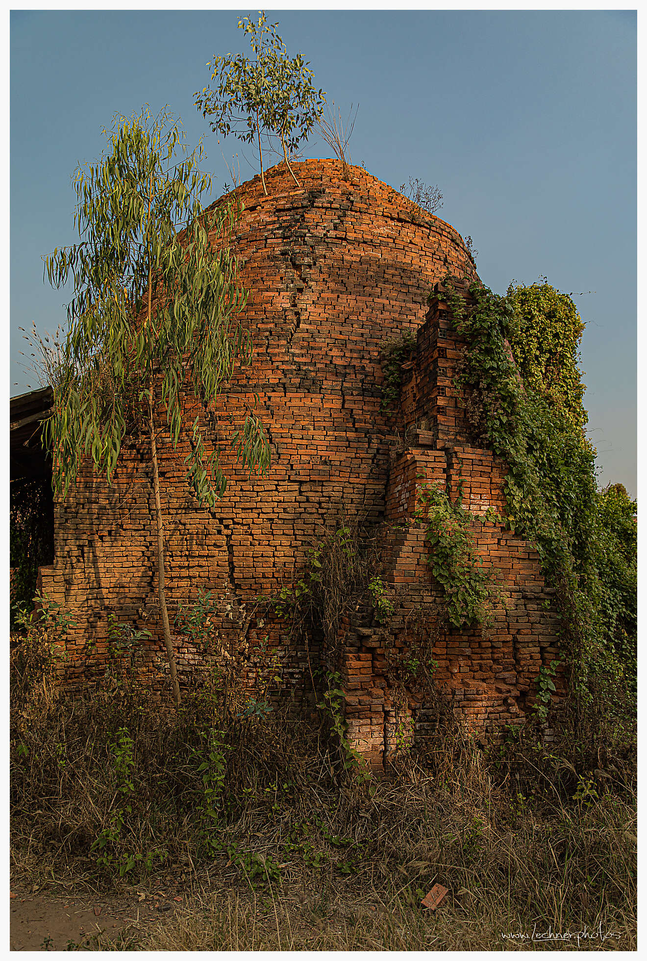 Ancient Brick oven in Mekong delta