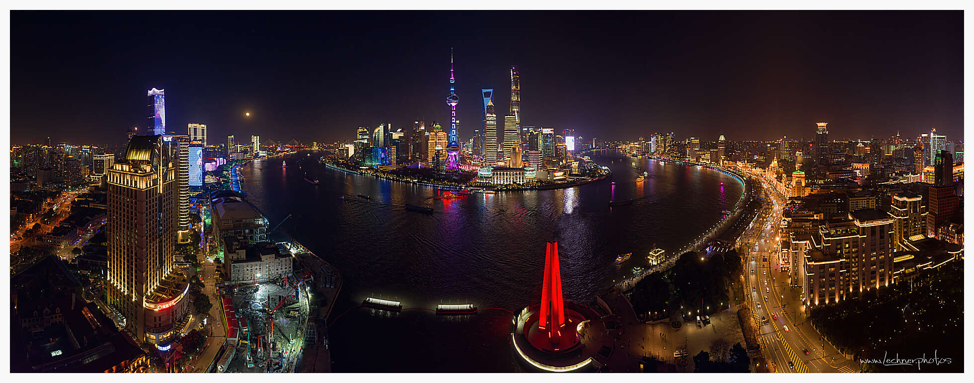 20210101 20210101 01 of 21 pano  stitch Bearbeitet - Shanghai Skyline
