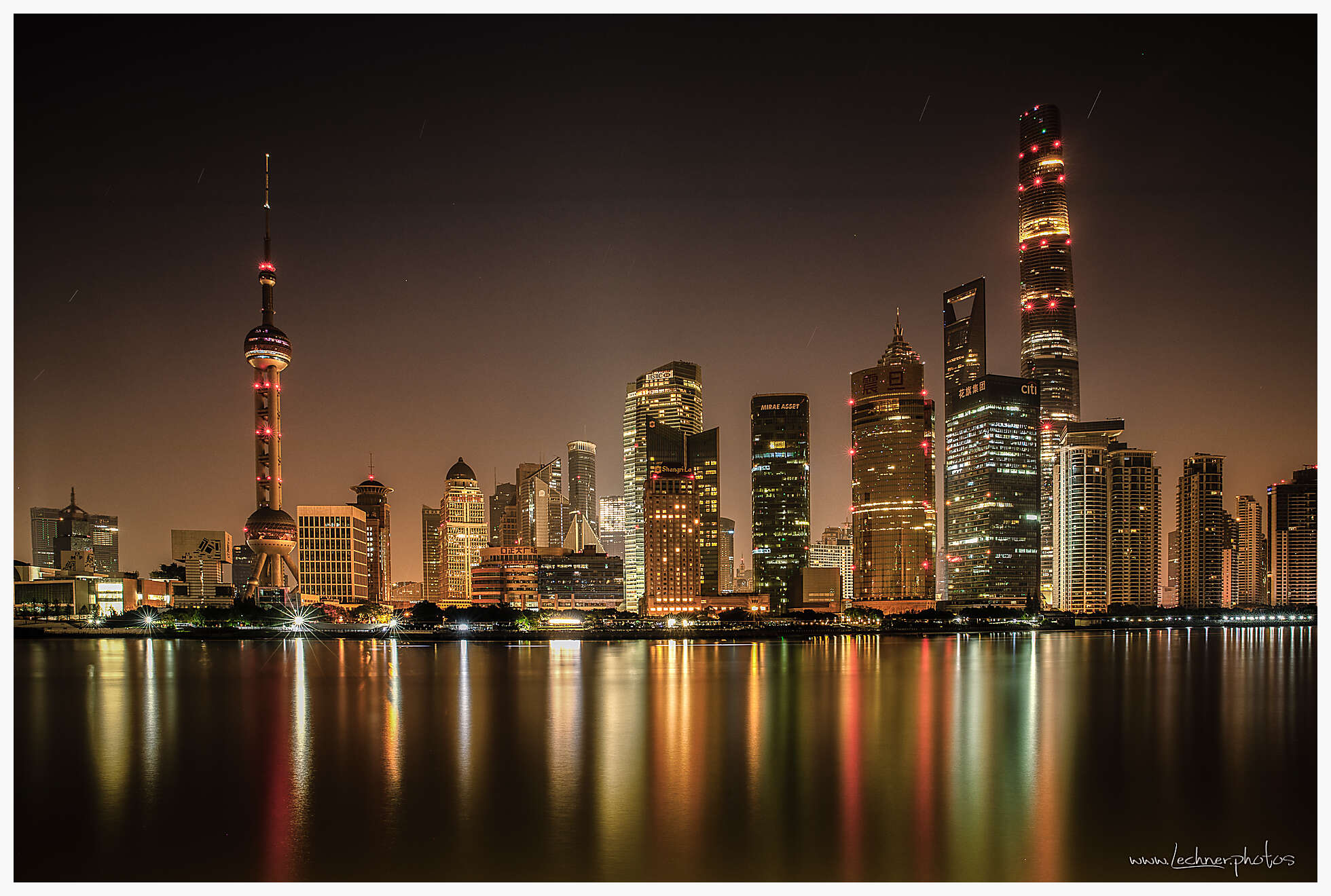 Shanghai skyline - nightshot