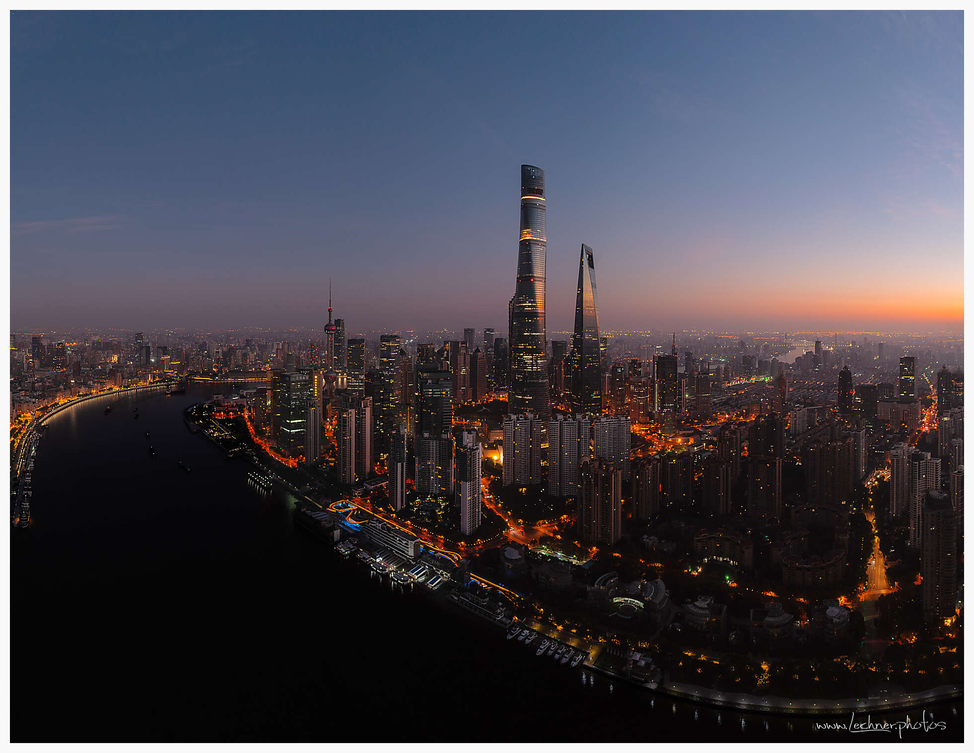 20211120 20211120 01 of 9 pano  stitch pano Bearbeitet - Shanghai Skyline