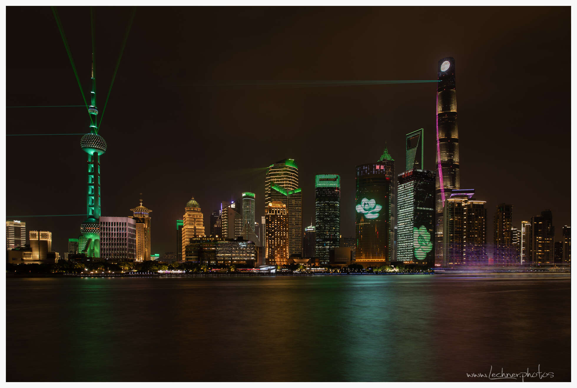 The Bund In Green