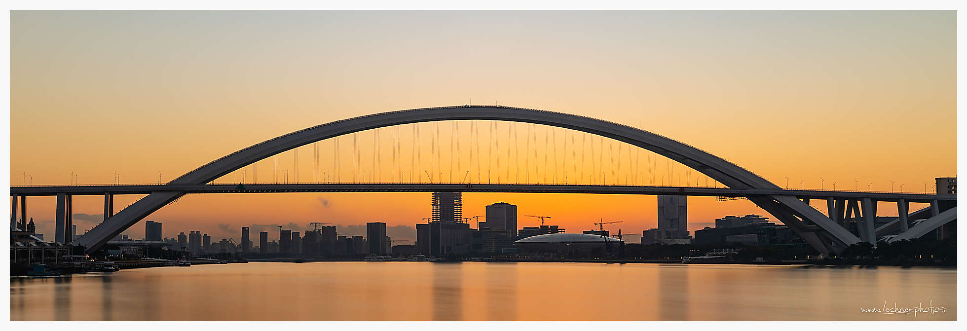 Lupu Bridge sunrise