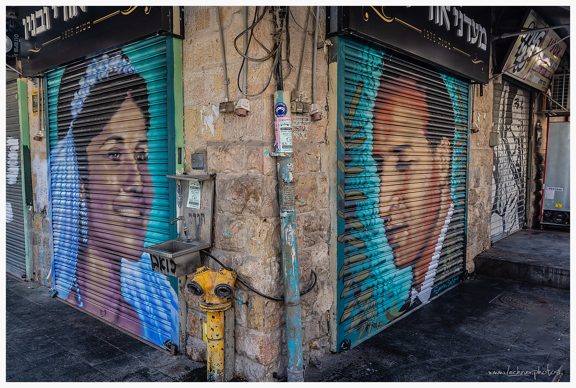 Graffitti in downtown Jerusalem